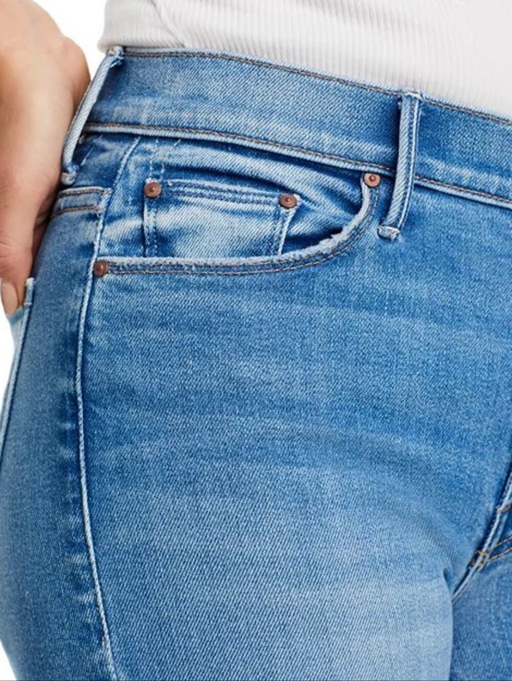 NWOT Mother Lil Weekender Layover Jeans 28 - Picture 7 of 16